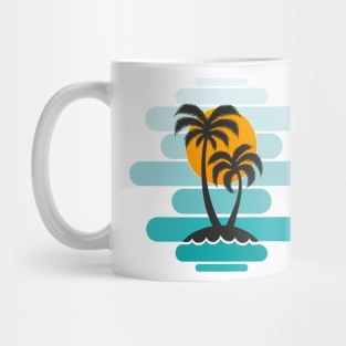 Palm trees Mug